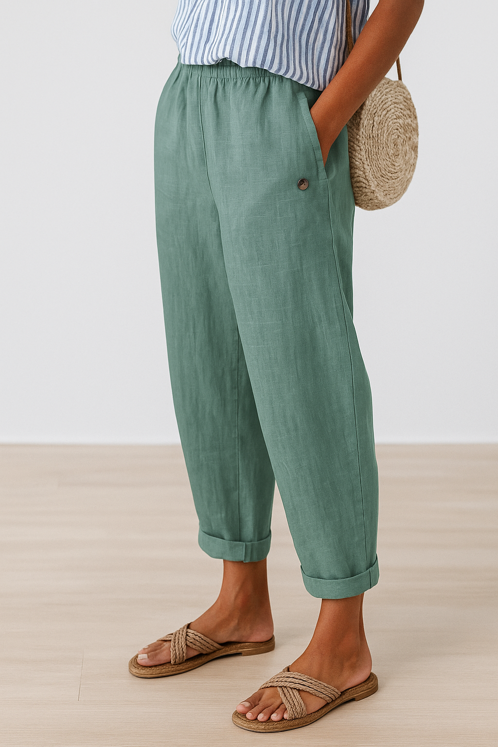 Melisande | Relaxed Linen Pants