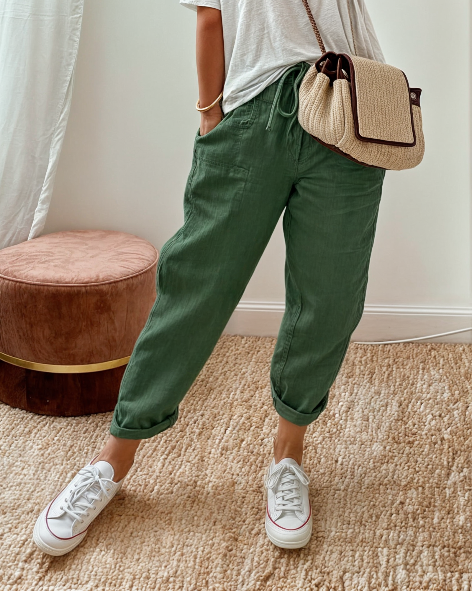 Lina | Drawstring Linen Pants